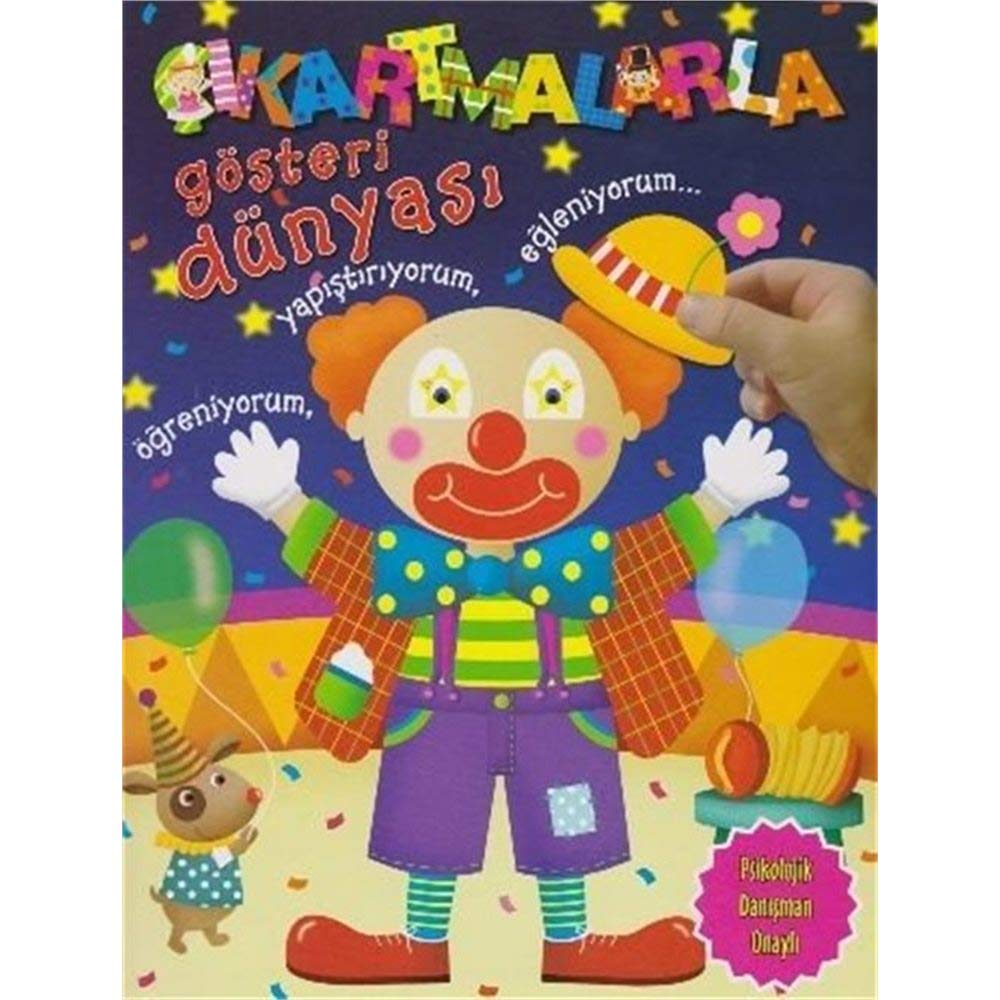 Çıkartmalarla Gösteri Dünyası Books