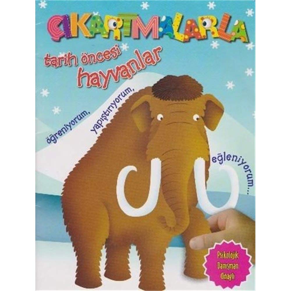 Çıkartmalarla Tarih Öncesi Hayvanlar Books