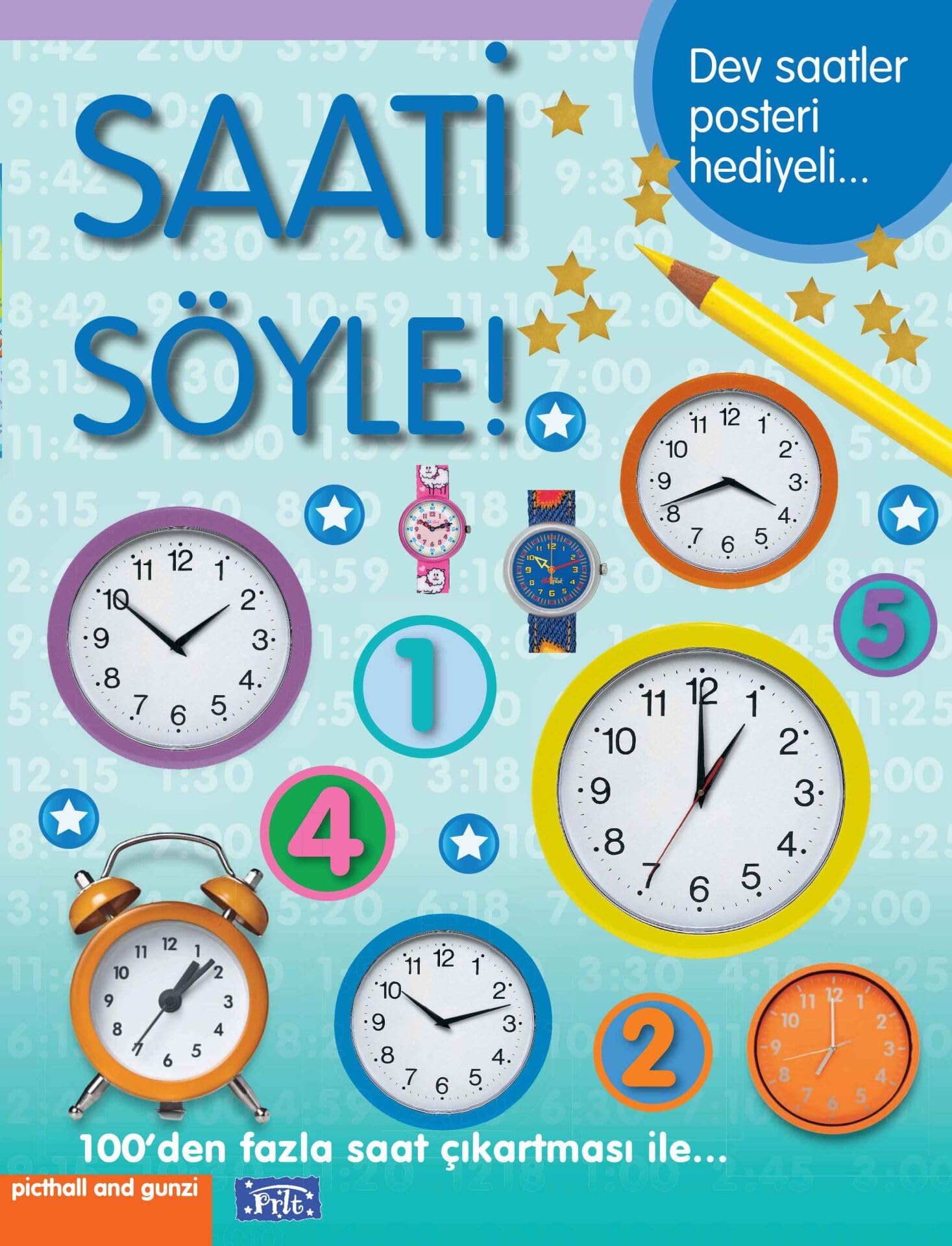 Saati Soyle Poster Hediyeli Books