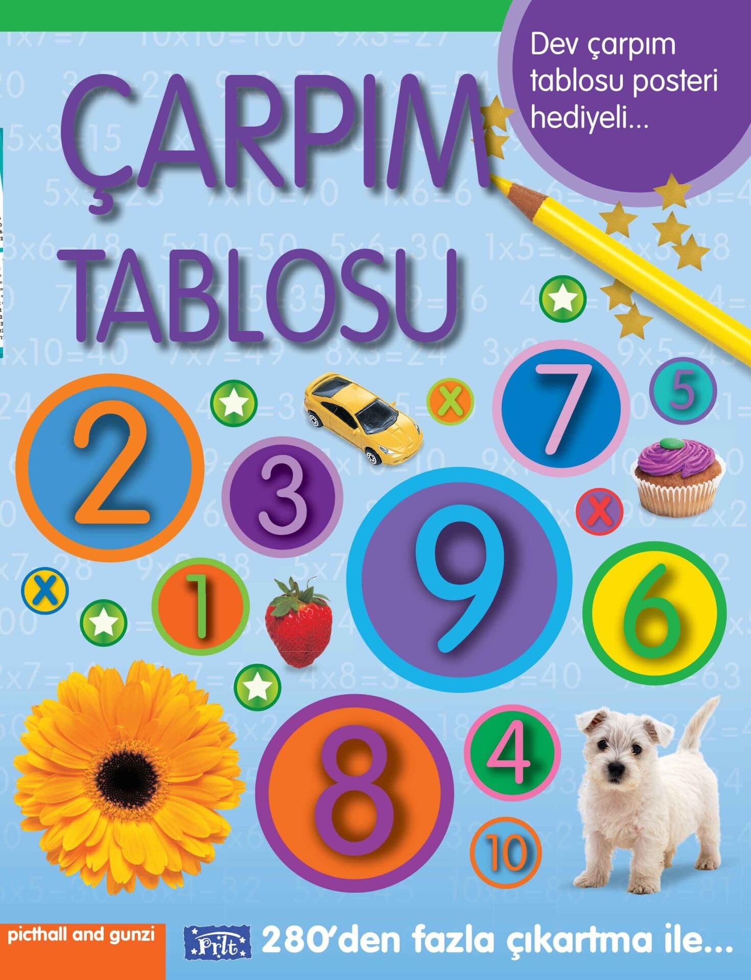 Çarpım Tablosu: Dev çarpım tablosu posteri hediyeli... 280'den Fazla Çıkartma ile Birlikte Fairy Tales & Legends
