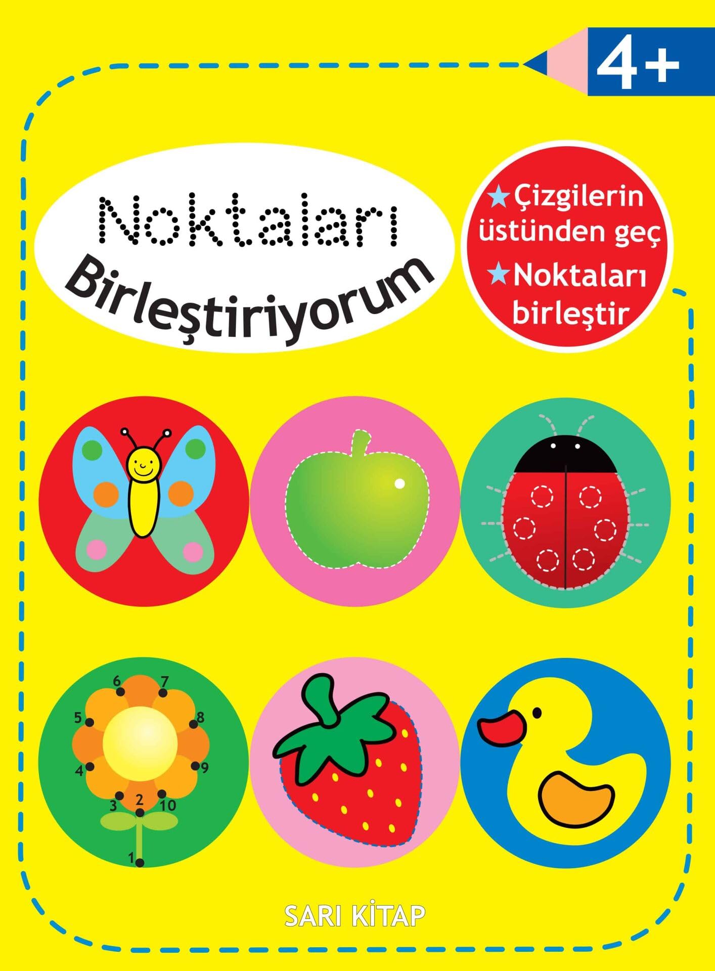 Noktalari Birlestiriyorum Sari Kitap Books