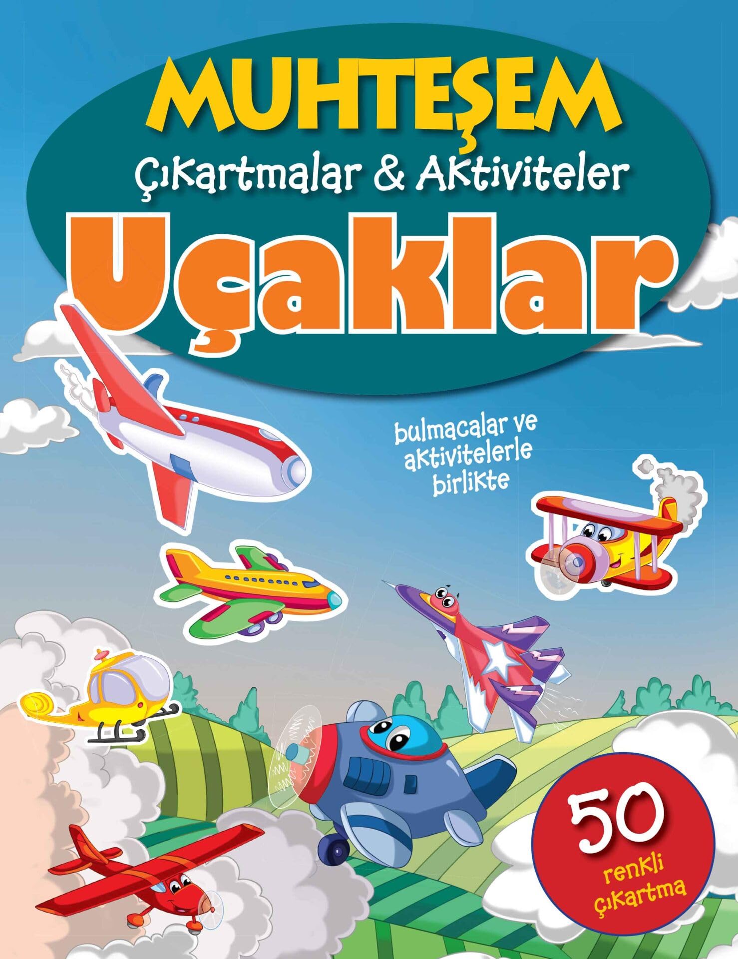 Muhtesem Cikartmalar Aktiviteler Ucaklar Books