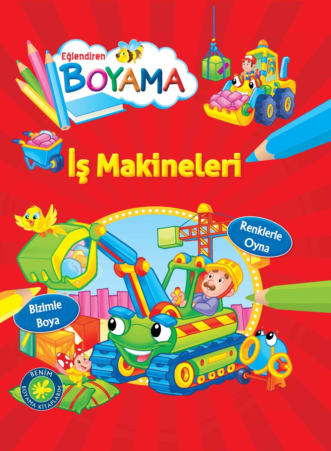 Eglendiren Boyama - Is Makineleri Books