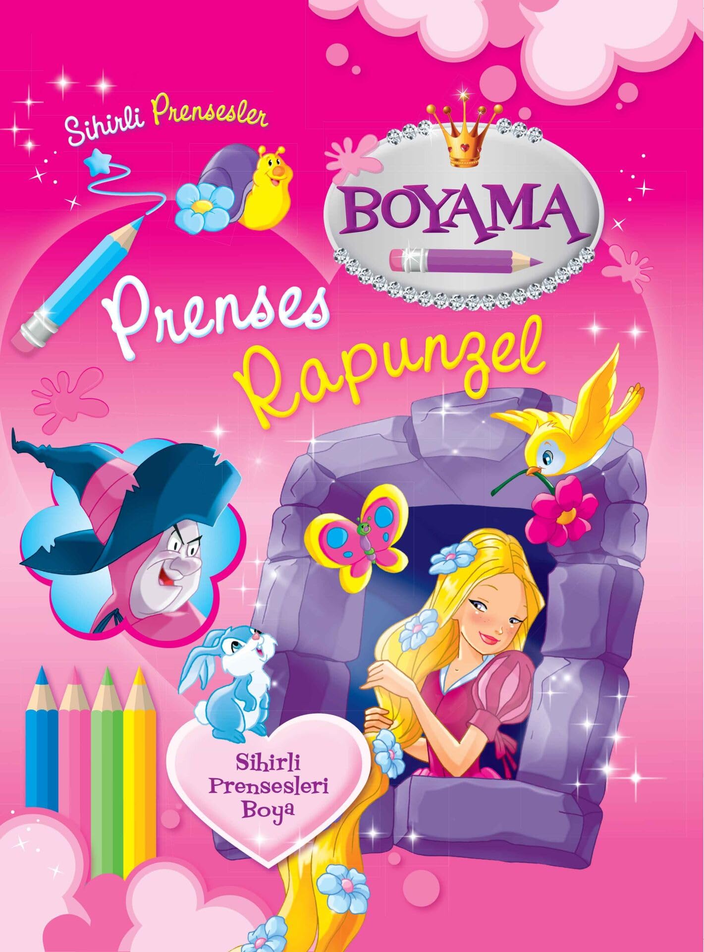 Sihirli Prensesler - Prenses Rapunzel Books