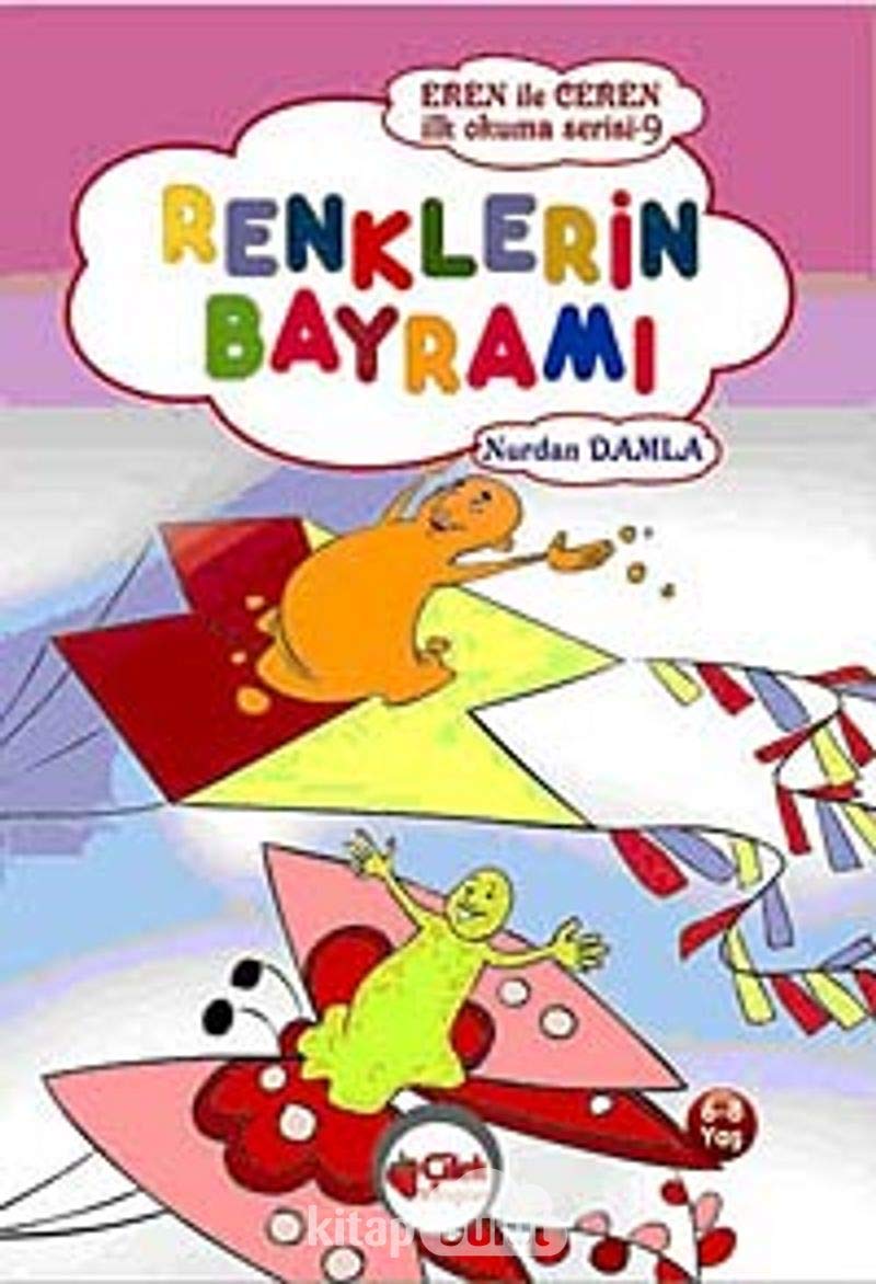 Eren ile Ceren - Ilk Okuma Serisi - Renklerin Bayrami Books
