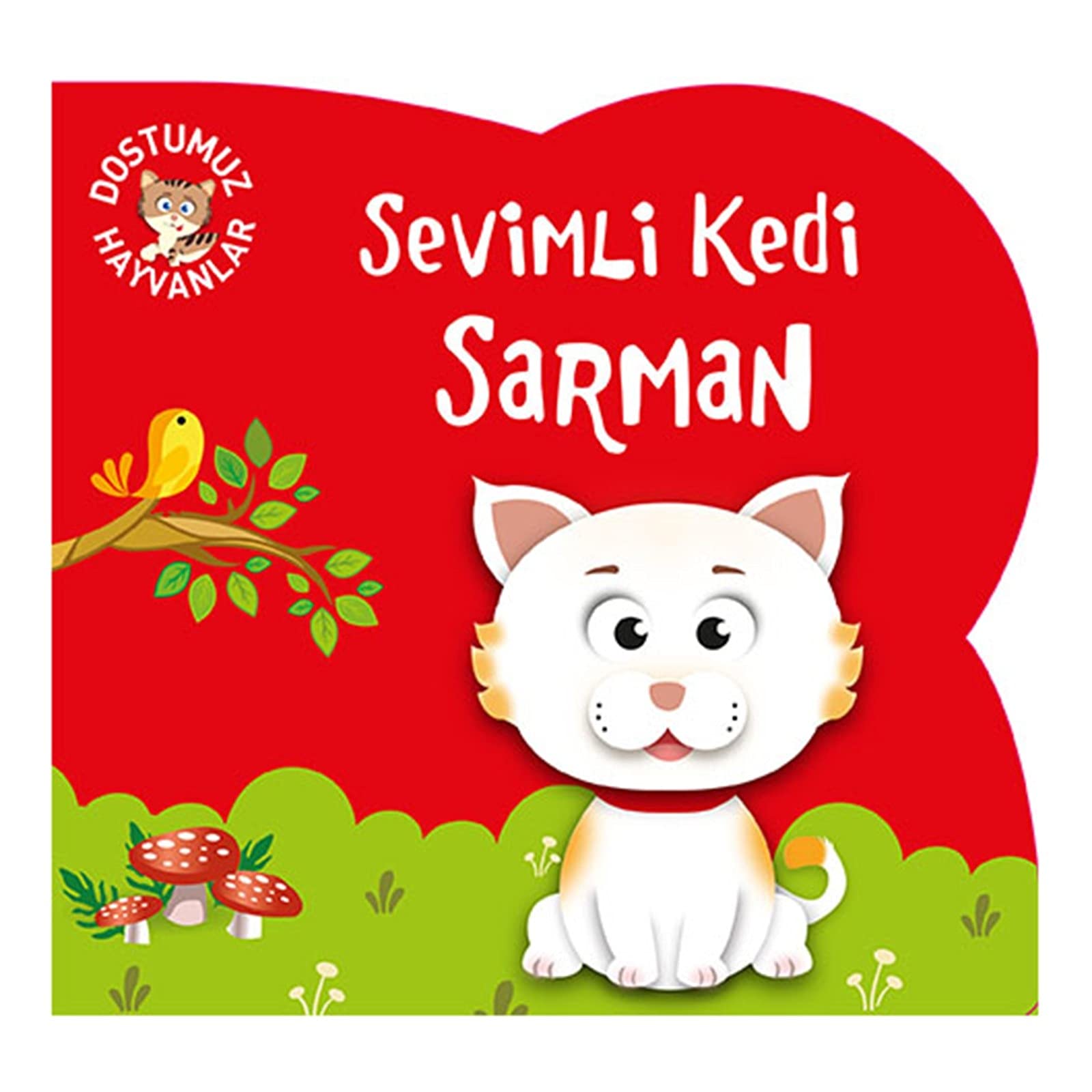 Sevimli Kedi Sarman / Dostumuz Hayvanlar Books