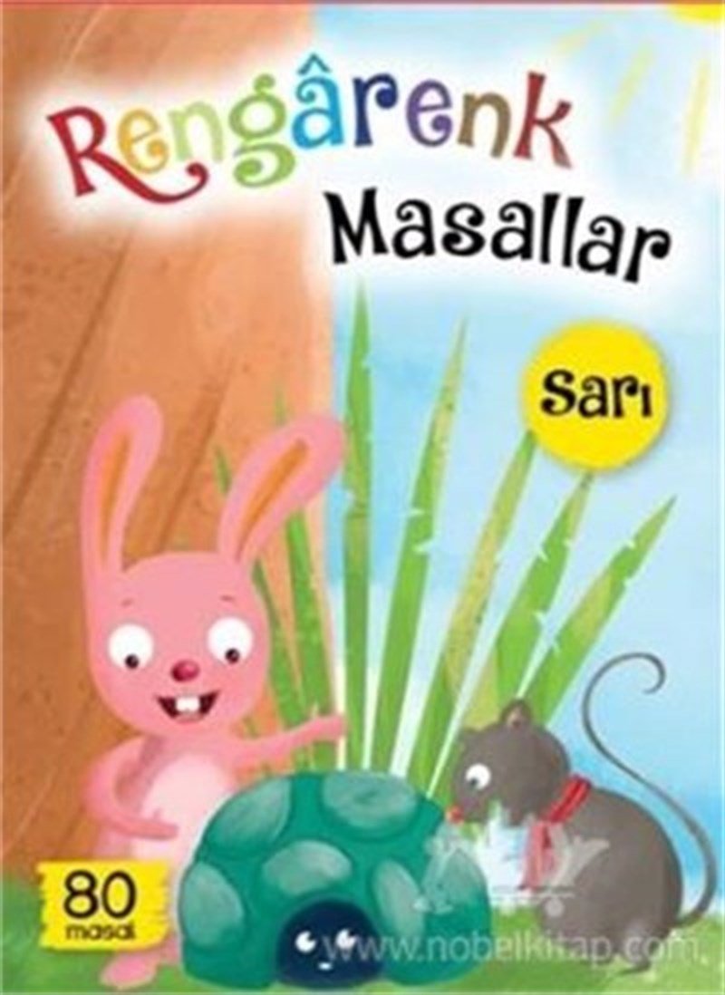 Rengarenk Masallar- Sari Children's books