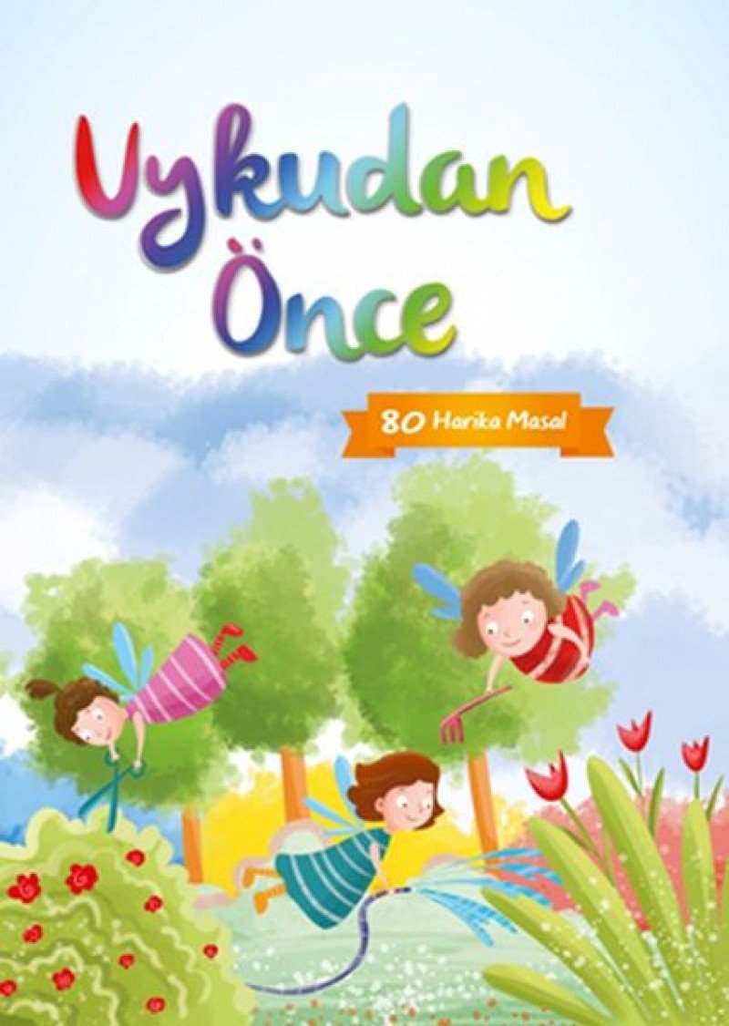 Uykudan Önce 80 Kisa Masal Turuncu Children's books