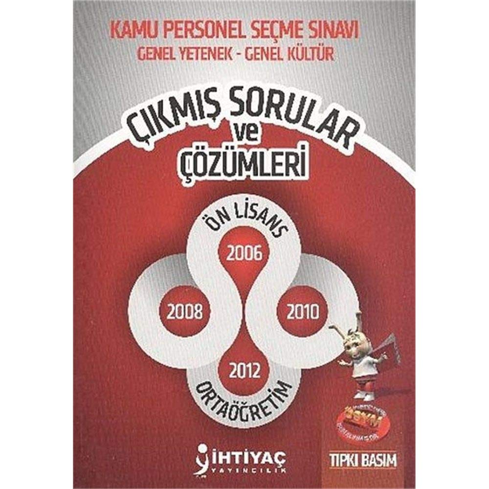 KPSS Genel Kültür Genel Yetenek Tıpkı Basım Çıkmış Sorular ve Çözümleri Books