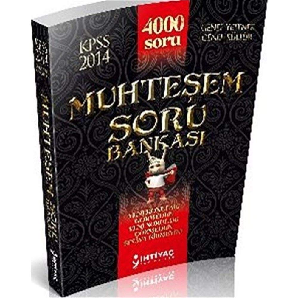 2014 KPSS Muhteşem Soru Bankası (4000 Soru) Books
