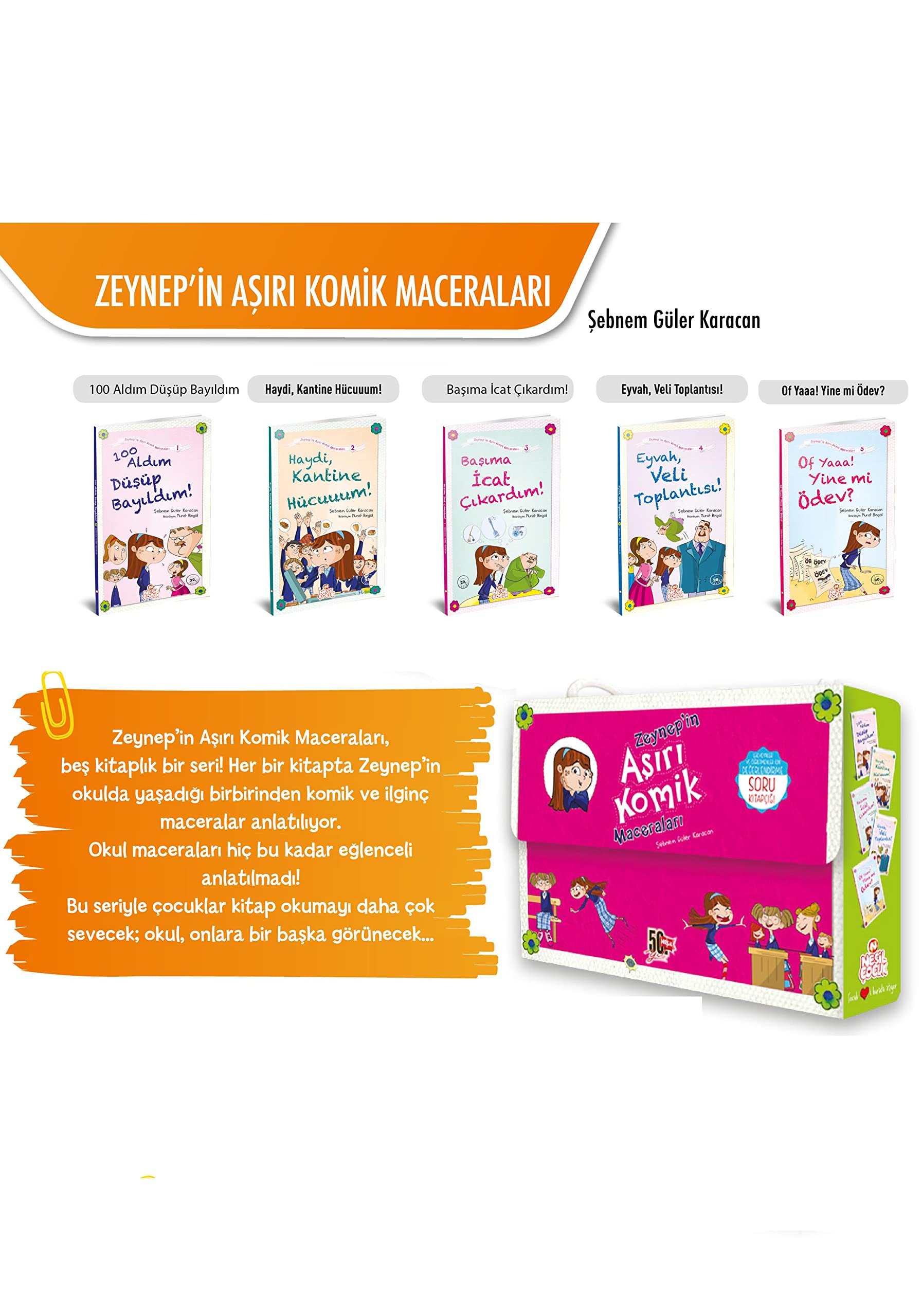 Zeynepin Asiri Komik Maceralari 5 Kitap book