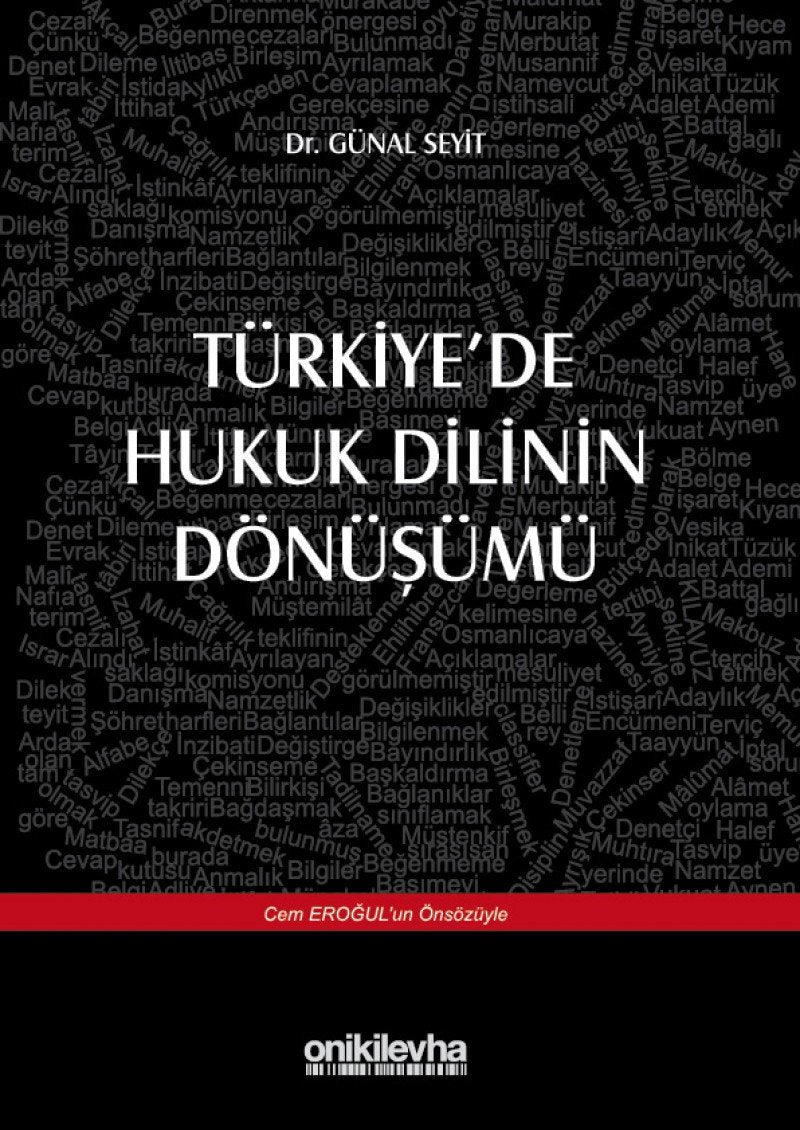 Türkiye'de Hukuk Dilinin Dönüşümü Books