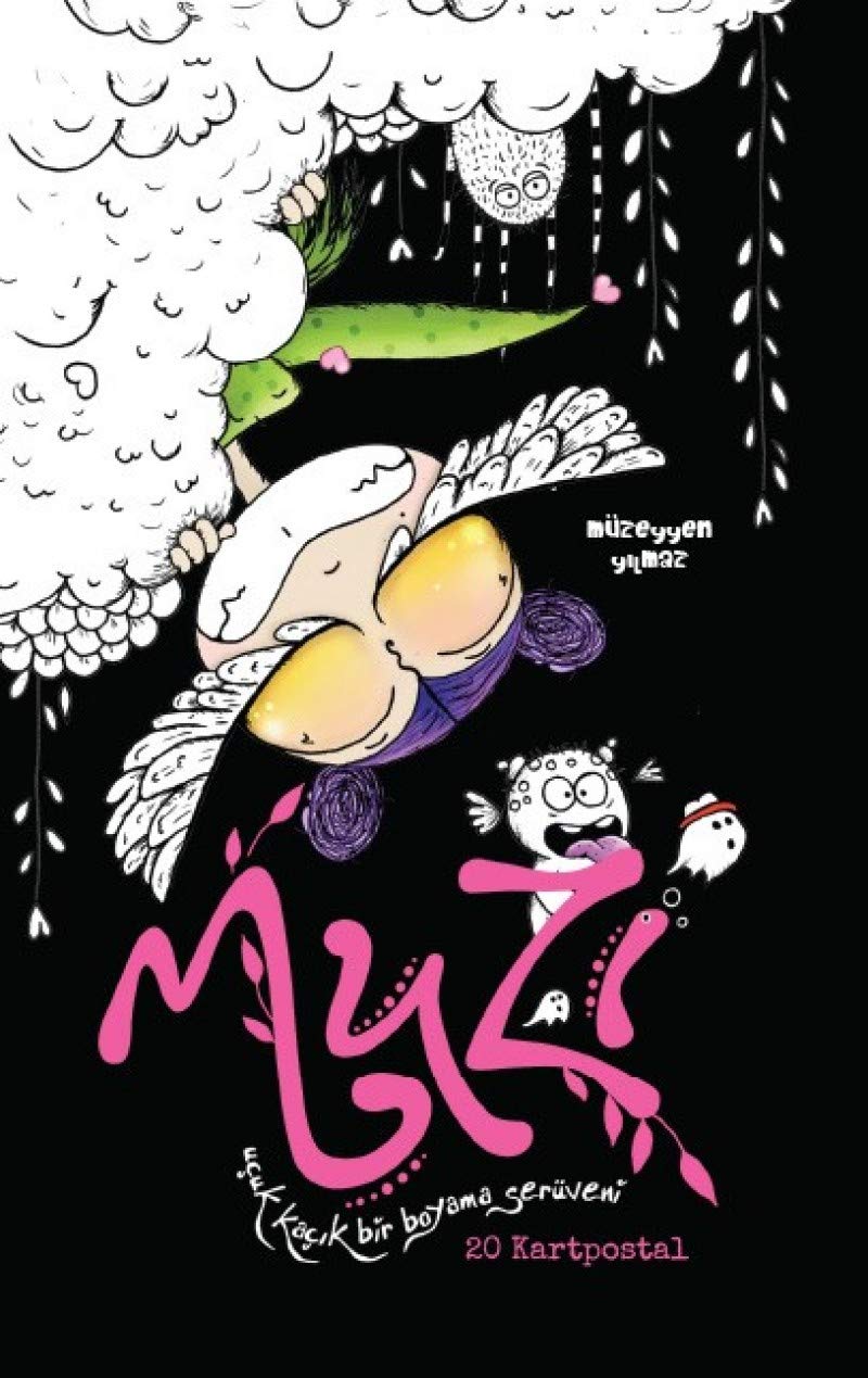 Muzi Kartpostal Boyama Kitabi Books