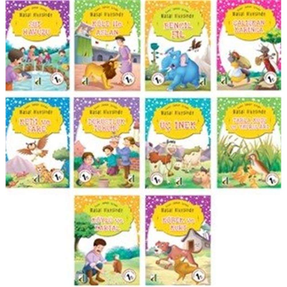 Evvel Zaman İçinde Masal Ülkesinde - 10 Kitap Fairy Tales & Legends