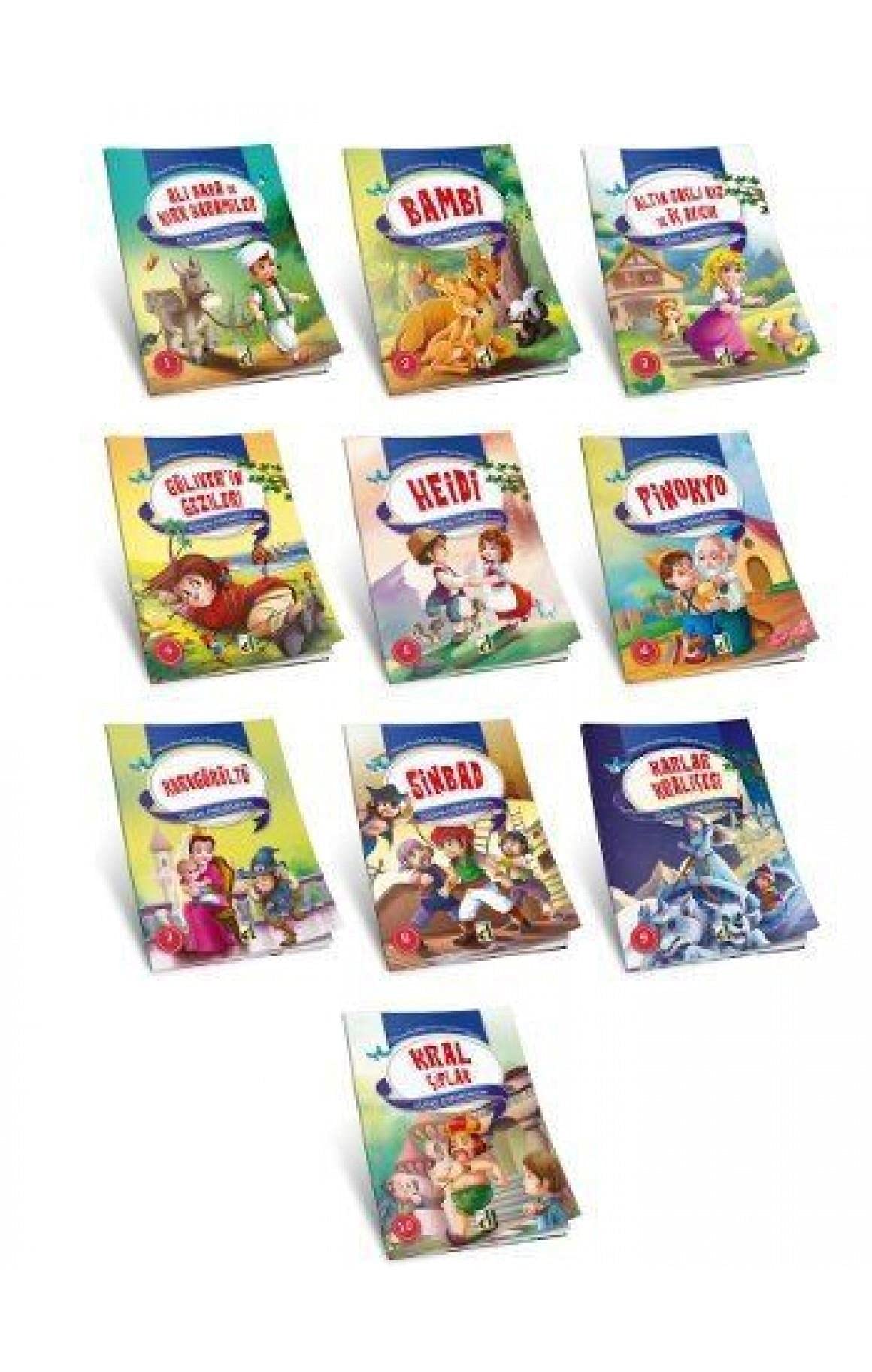Cicim Masallarim Seti-10 Kitap Takim Books