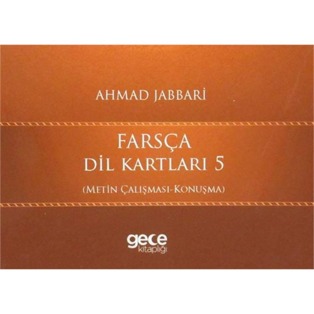 Farsça Dil Kartları 5 Books