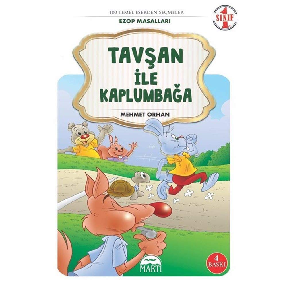 Tavşan ile Kaplumbağa - Ezop Masalları 1. Sınıf book