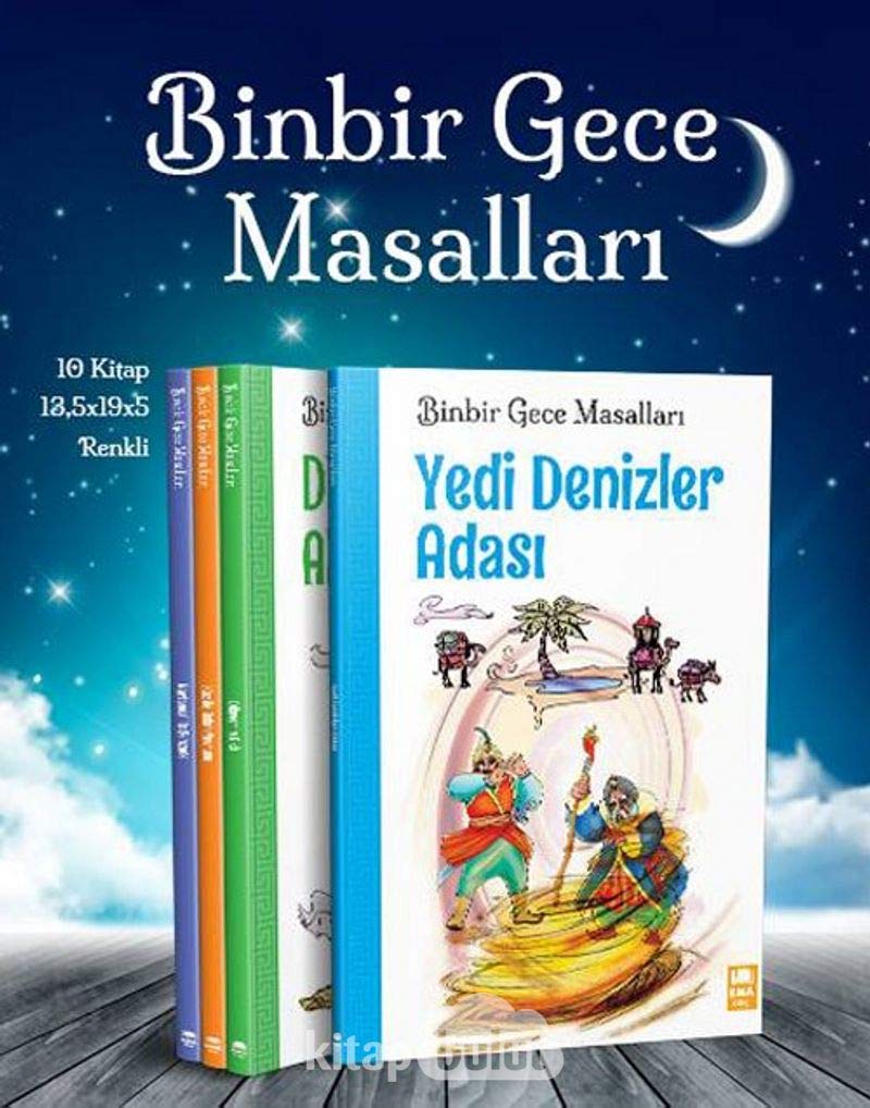 Binbir Gece Masalları Seti (10 Kitap Takım) Books