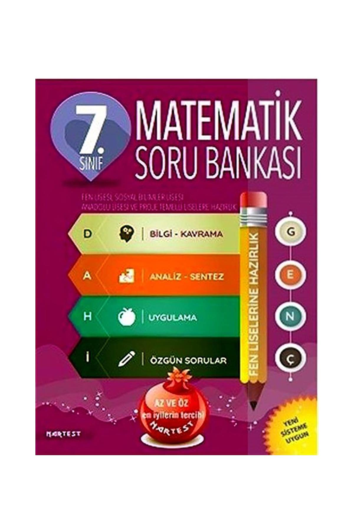 7. Sınıf Dahi Genç Matematik Soru Bankası Fen Liselerine Hazırlık Books