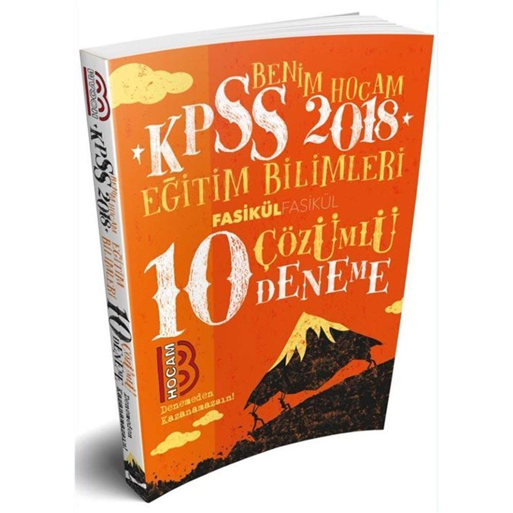 2018 KPSS Eğitim Bilimleri Tamamı Çözümlü 10 Deneme Books