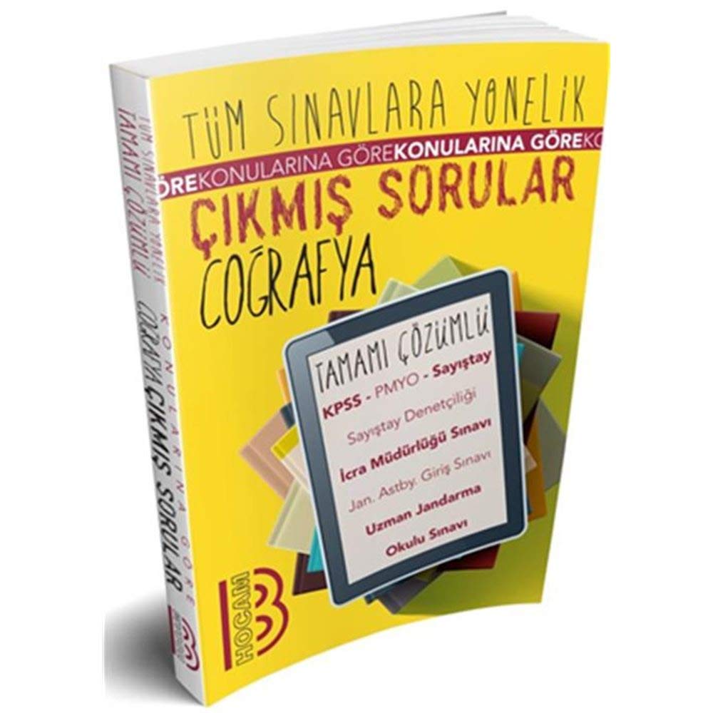 Tüm Sınavlara Yönelik Tamamı Çözümlü Coğrafya Çıkmış Sorular Books