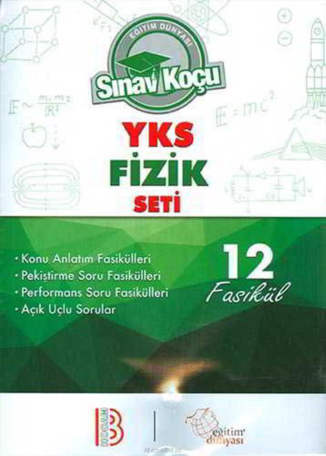 2018 YKS Sınav Koçu Fizik Konu Anlatımlı Soru Fasikül Seti (12 Fasikül) Books
