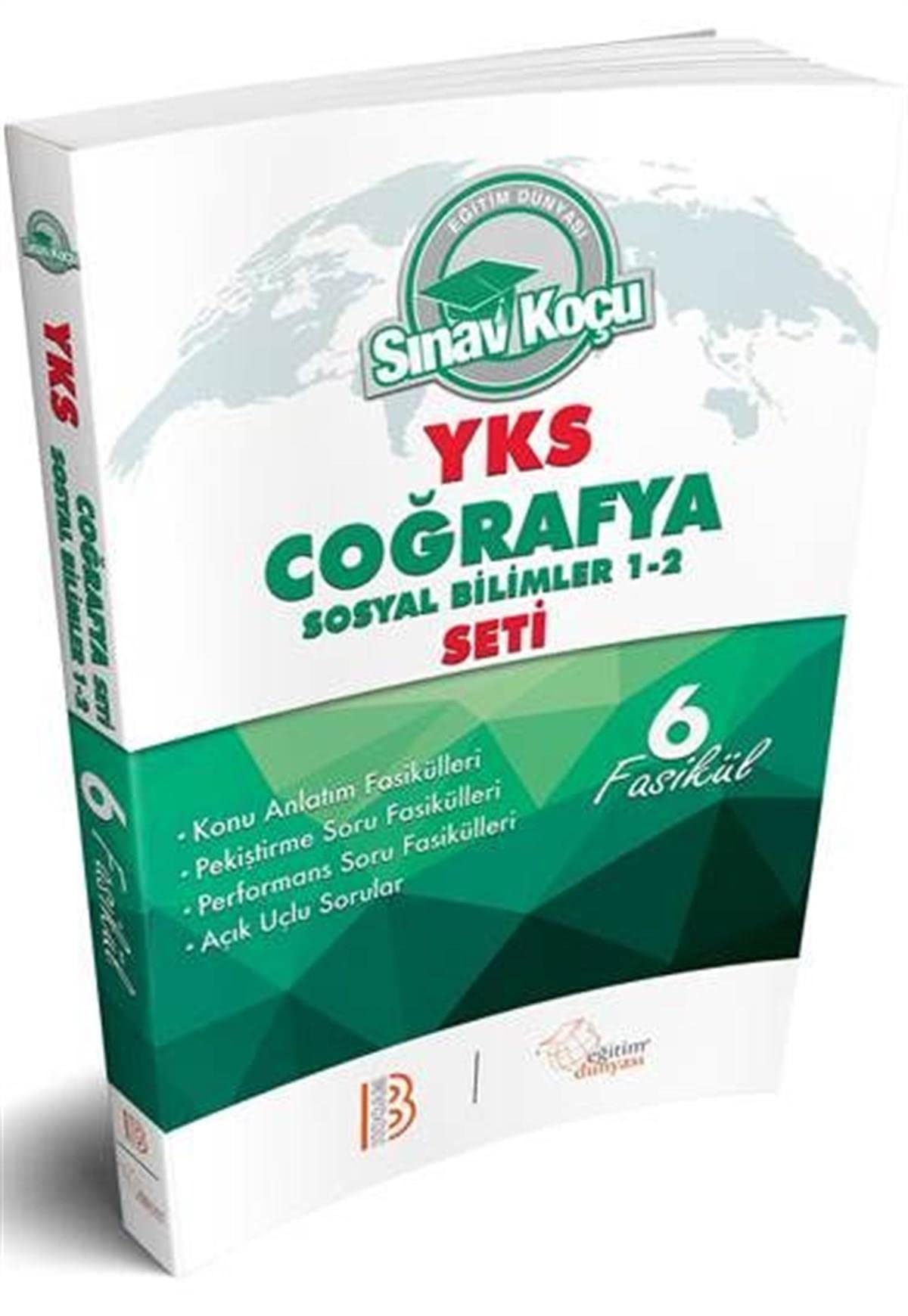 2018 YKS Sınav Koçu Coğrafya-Sosyal Bilimler 1-2 Konu Anlatımlı Soru Fasikül Seti Books