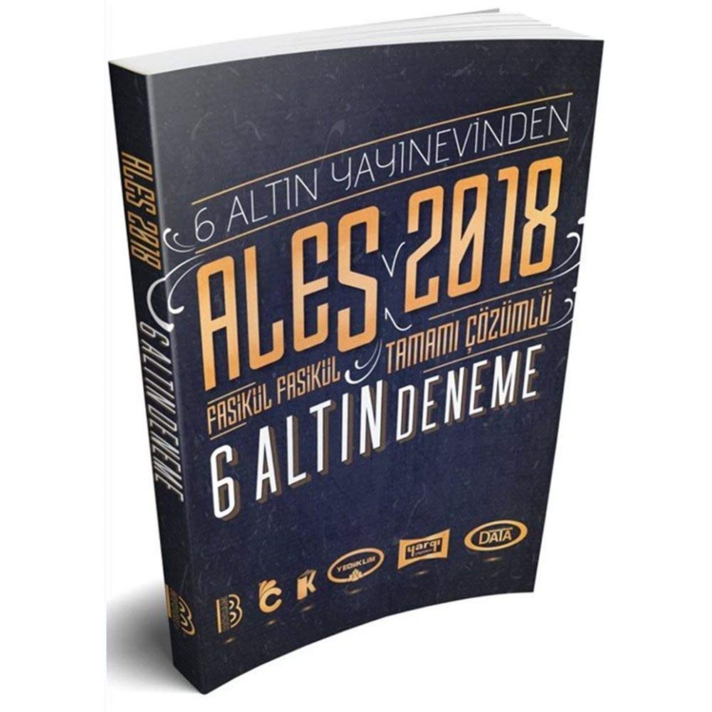 2018 ALES Tamamı Çözümlü 6 Altın Deneme Books