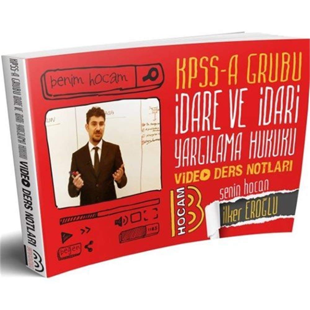 2018 KPSS A İdare ve İdari Yargılama Hukuku Video Ders Notları Books
