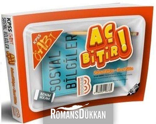 2018 KPSS ÖABT Sosyal Bilgiler Aç Bitir Soru Cevap Kitabı Books