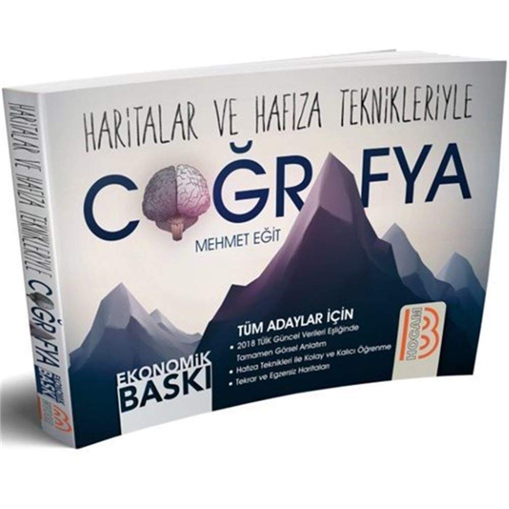 Ekonomik Baskı Haritalar ve Hafıza Teknikleriyle Coğrafya Books