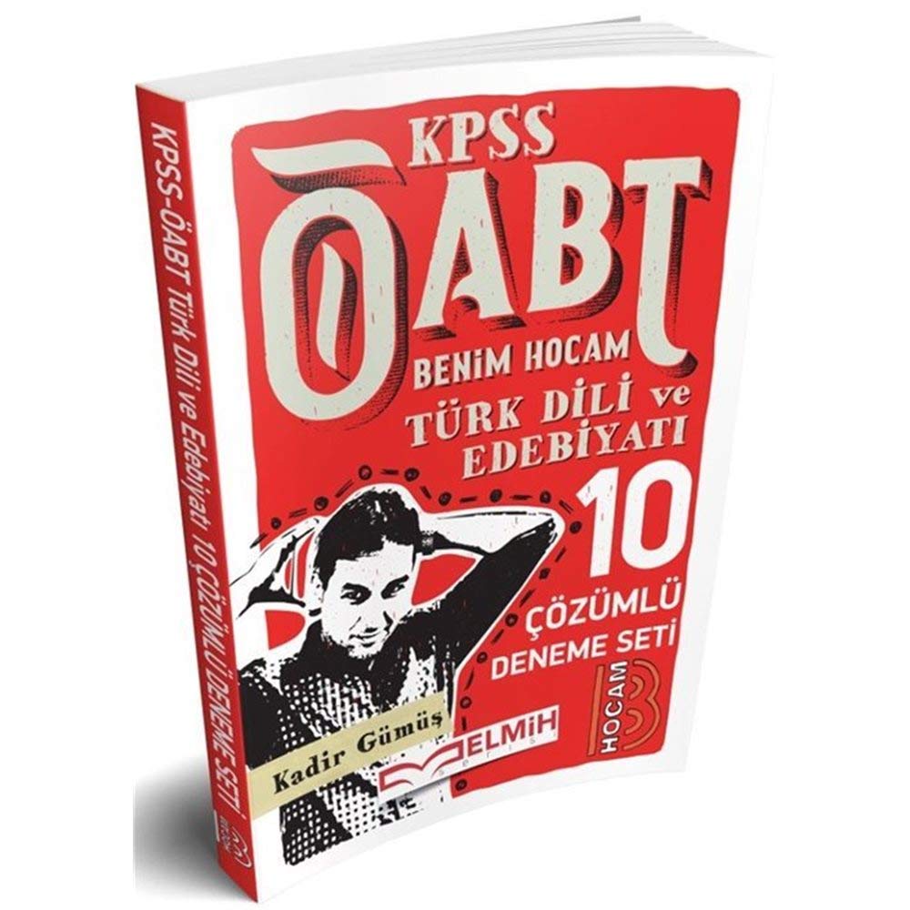 KPSS ÖABT Benim Hocam Türk Dili ve Edebiyatı 10 Çözümlü Deneme Seti Books