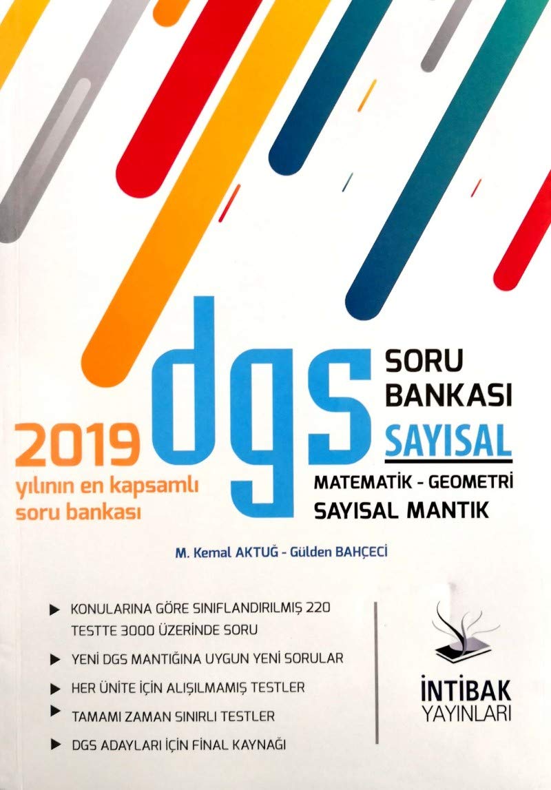 2019 DGS Sayısal Soru Bankası Learning & Reference