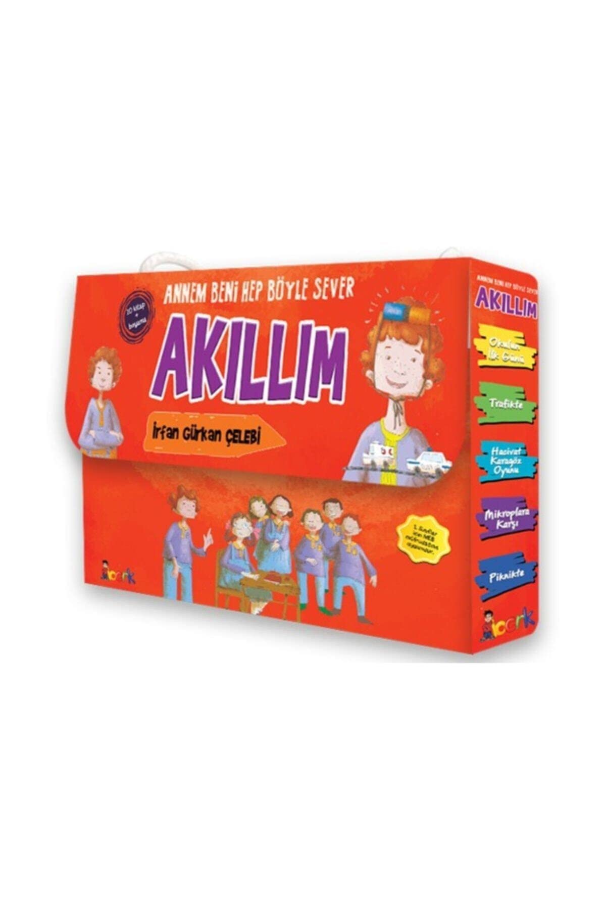Annem Beni Hep Böyle Sever Akıllım 10 Kitap + Boyama Books