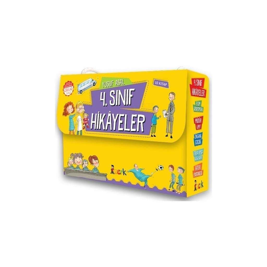 4. Sınıf Hikayeler (10 Kitap Set) + Soru Kitapçığı Books