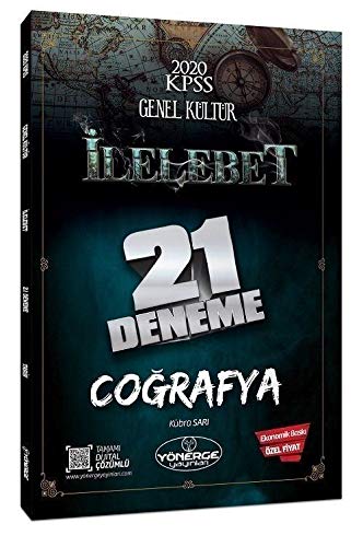 2023 KPSS Coğrafya İlelebet 21 Deneme Dijital Çözümlü Books