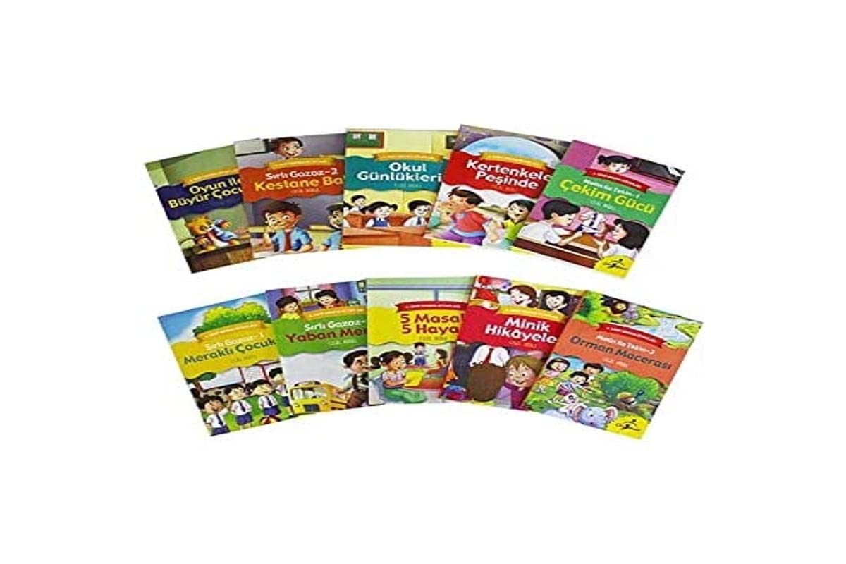 4. Sınıf Okuma Kitapları Seti 10 Kitap Books