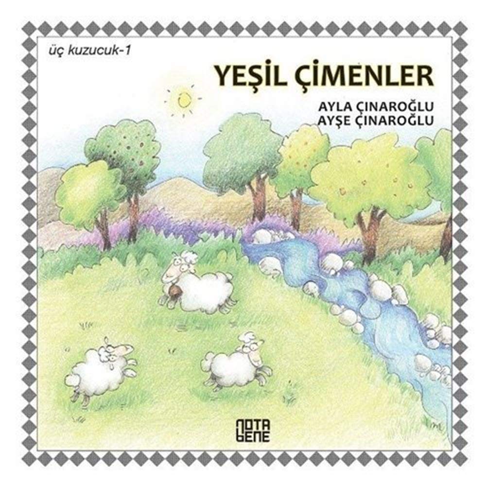 Üç Kuzucuk 1 - Yeşil Çimenler (Ciltli) Fairy Tales & Legends
