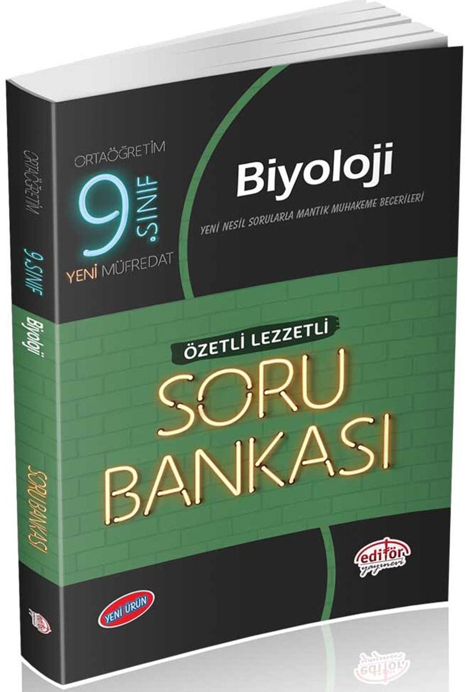 9. Sınıf Biyoloji Soru Bankası Özetli Lezzetli Books