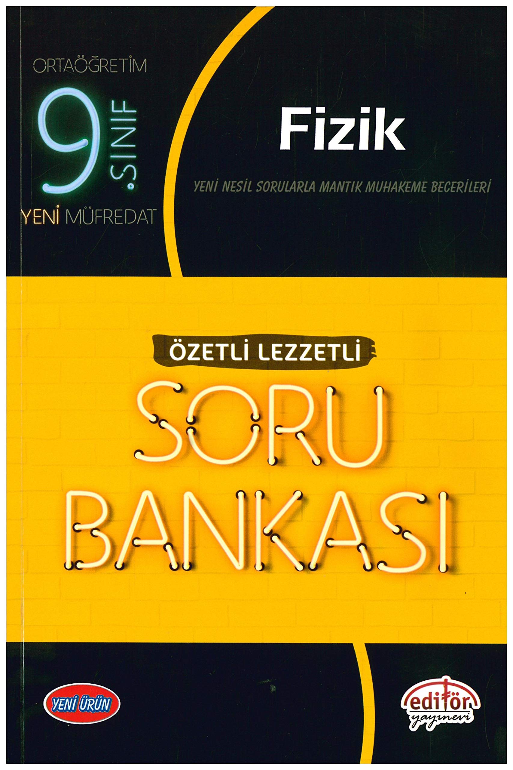 9. Sınıf Fizik Soru Bankası Özetli Lezzetli Books