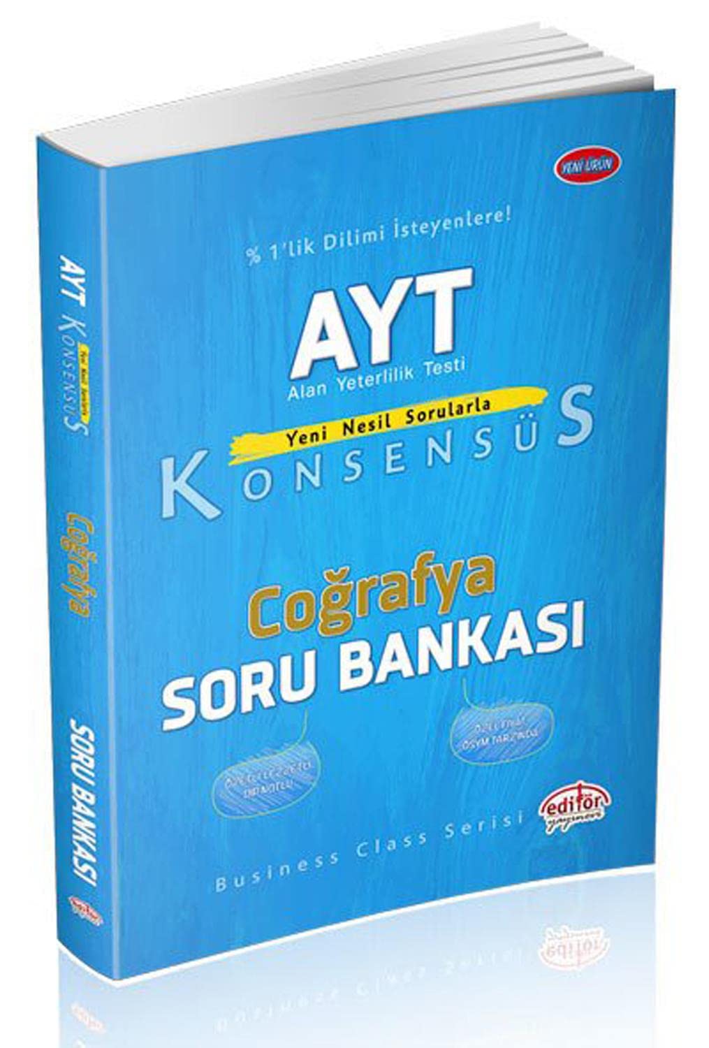 Editör Yayınları AYT Coğrafya Konsensüs Soru Bankası Editör Books