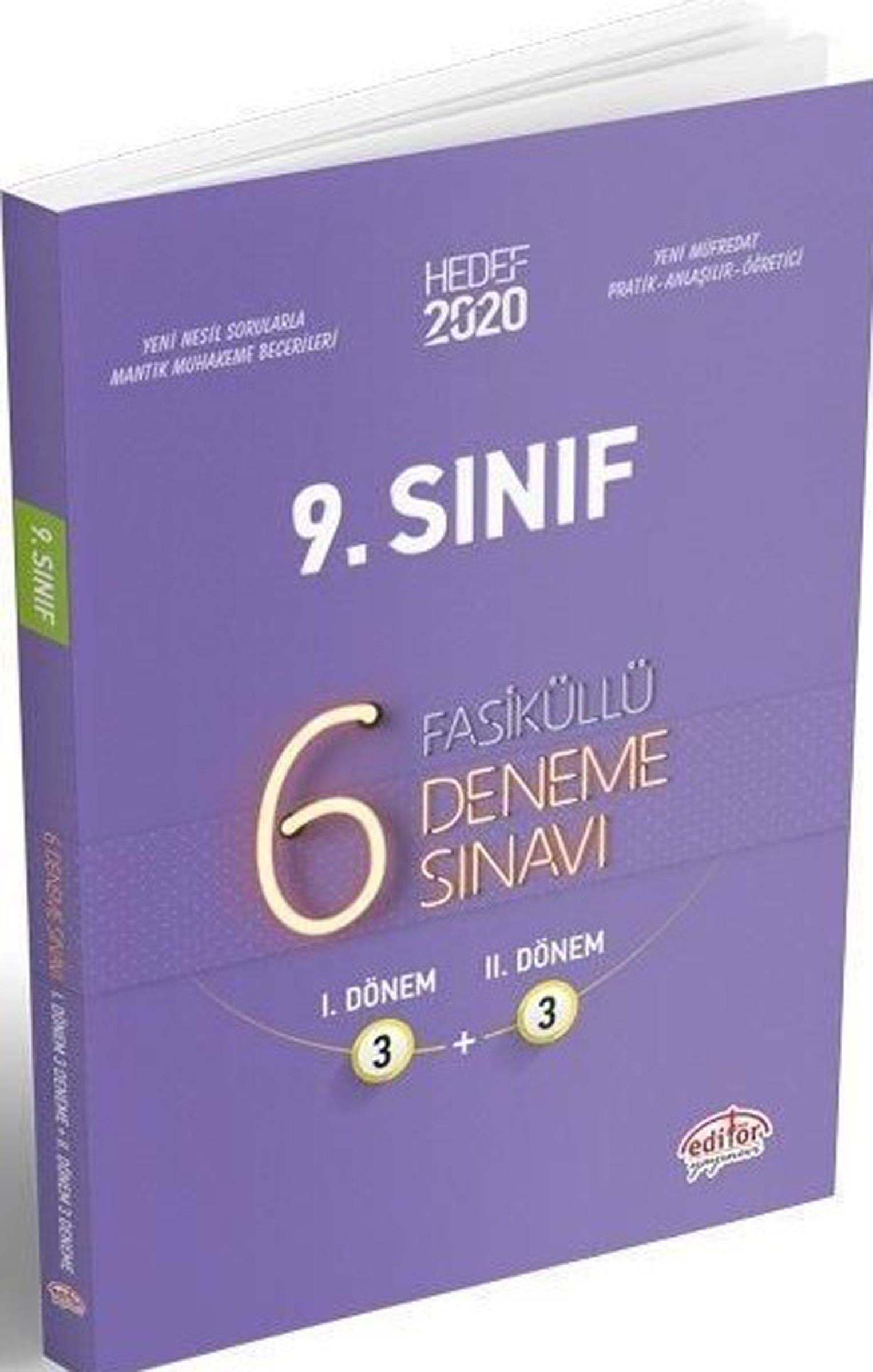 9. Sınıf Çözümlü 6 Fasikül Deneme (3+3) Sınavı Books