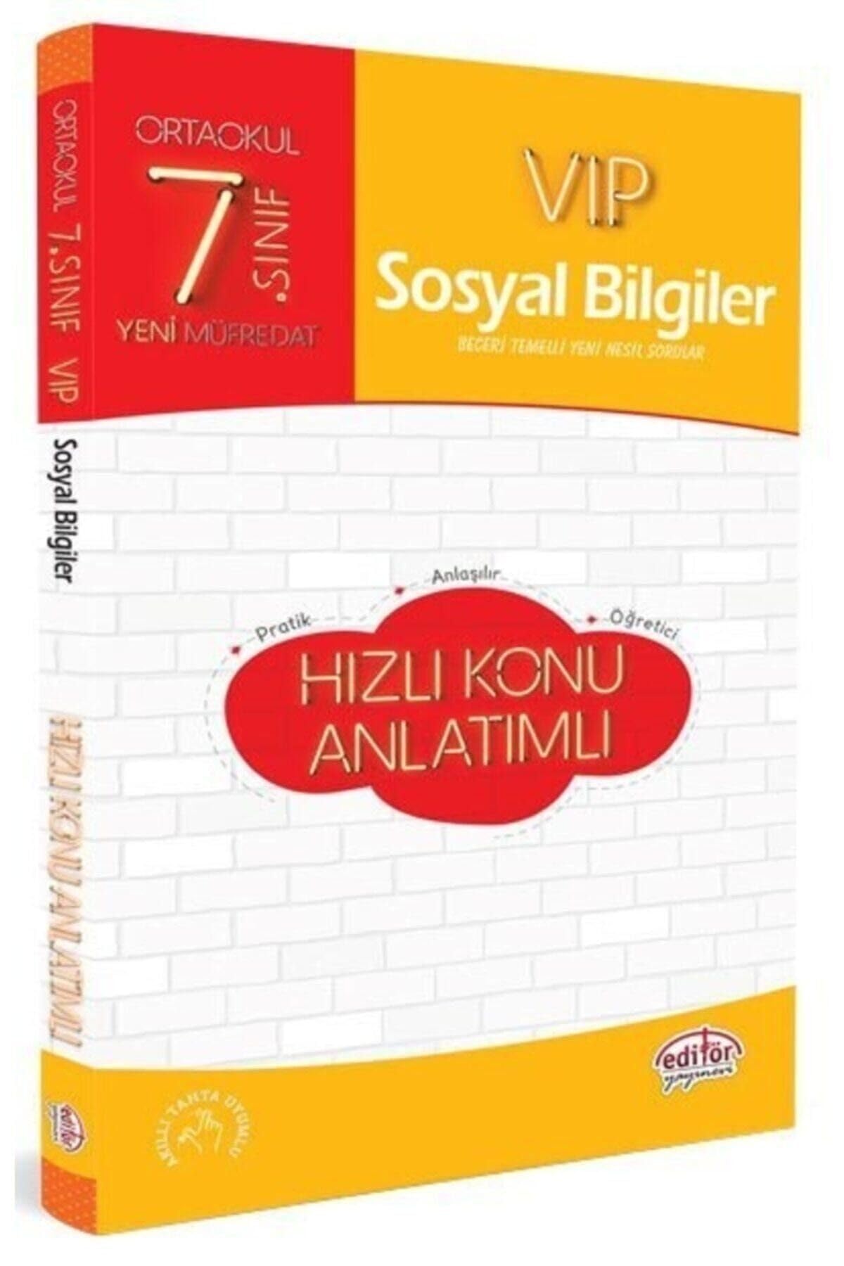 7.Sınıf VIP Sosyal Bilgiler Hızlı Konu Anlatımlı Books