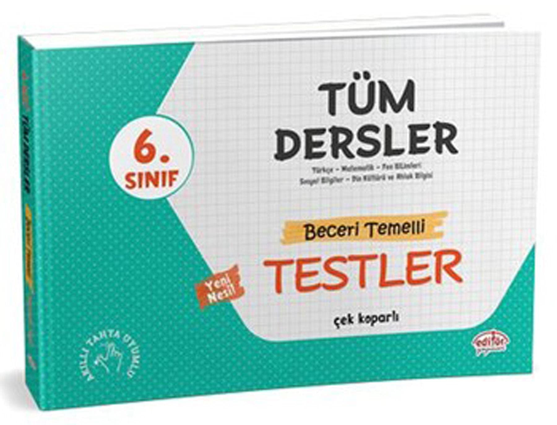 6. Sınıf Tüm Dersler Yeni Nesil Beceri Temelli Testler Books