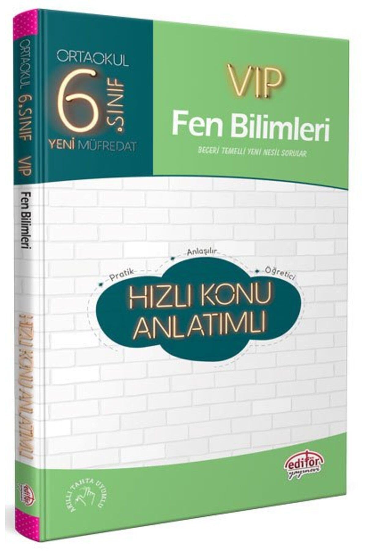 6.Sınıf VIP Fen Bilimleri Hızlı Konu Anlatımlı Books