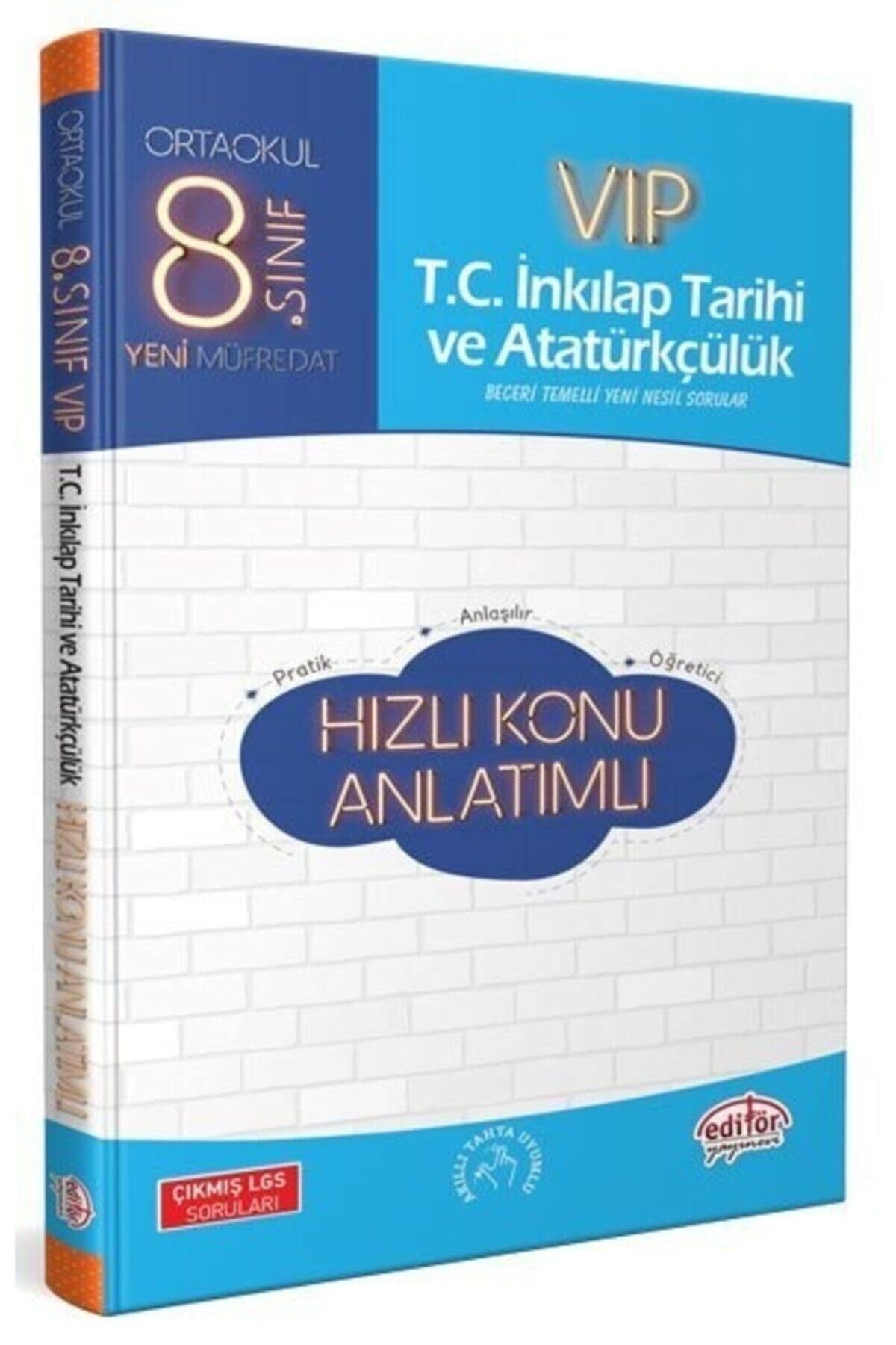 Edit?r 8.S?n?f V?p ?nkilap Tarihi ve Atat?rk??l?k H?zl? K Books