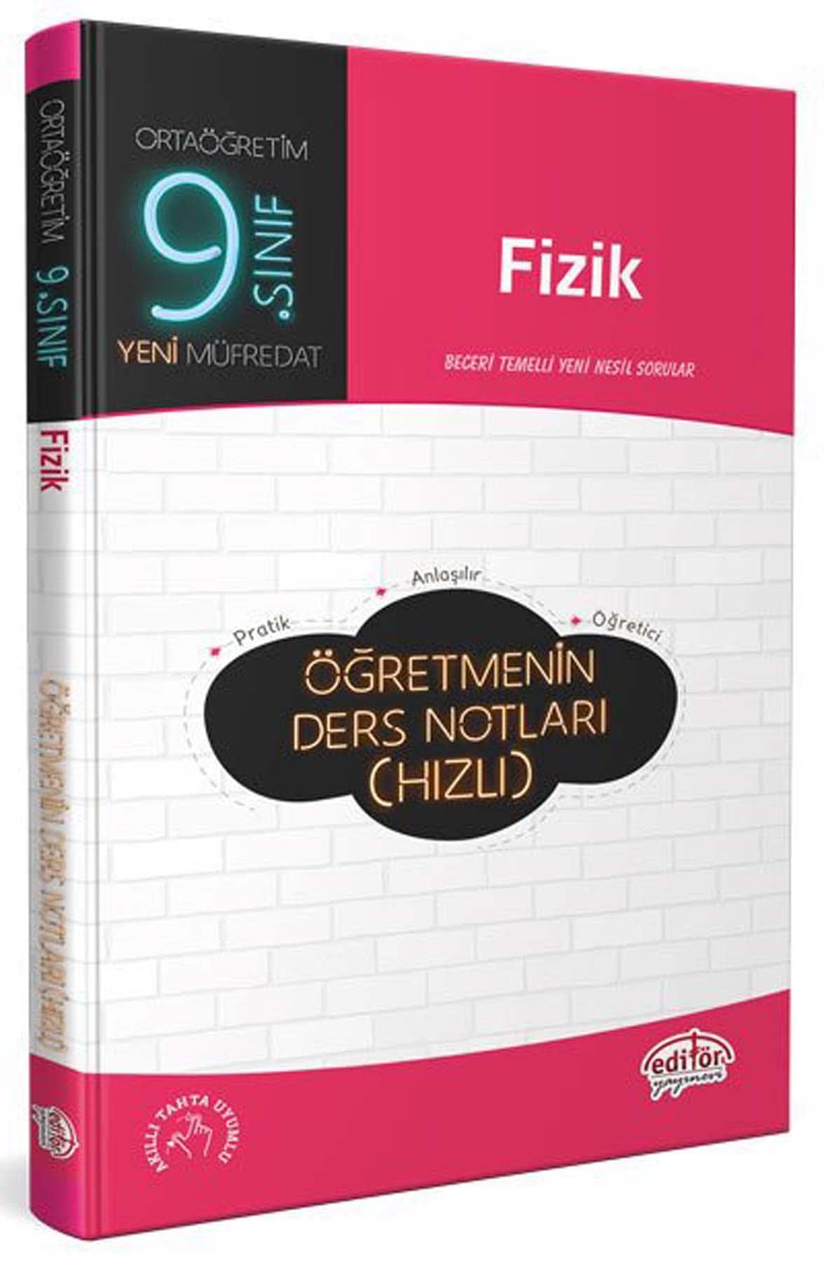 9.Sınıf Fizik Öğretmenin Ders Notları Books