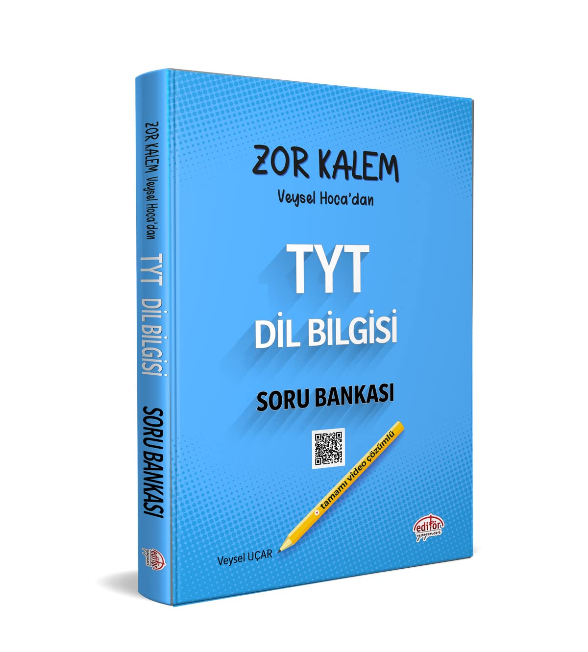 TYT Zor Kalem Veysel Hoca'dan Dil Bilgisi Soru Bankas? Tamam? Video Çözümlü Books