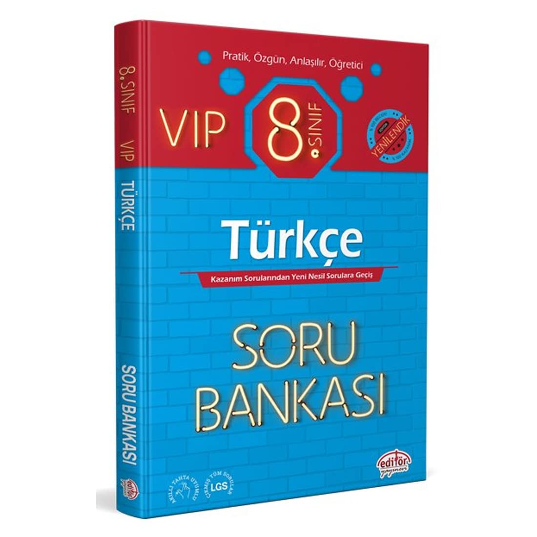 8.Sınıf VIP Türkçe Soru Bankası Books