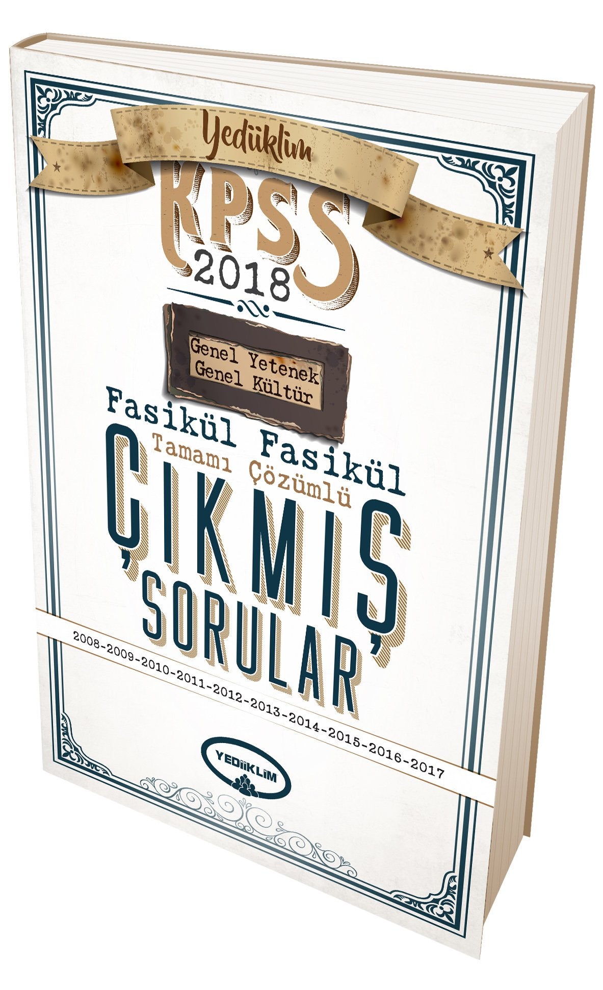 2018 KPSS Genel Kultur Genel Yetenek 2008 2017 Fasikul Fasikul Tamami cozumlu cikmis Sorular Books